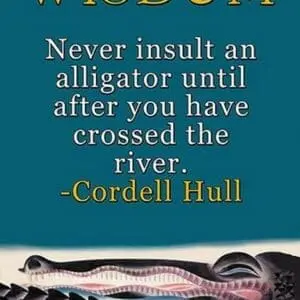 Wisdom by Cordell Hull - Art Print