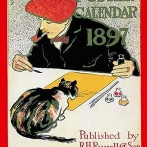 1897 Poster Calendar by Edward Penfield - Art Print