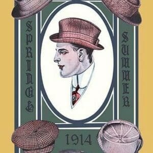 1914 Spring-Summer Hat Collection - Art Print