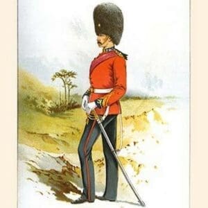 23rd Royal Fusiliers by Walter Richards - Art Print