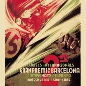 2nd International Barcelona Grand Prix - Art Print