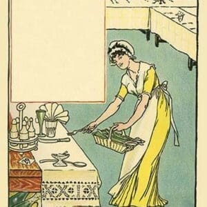 365 Days & Leap Year were Invited by Walter Crane - Art Print