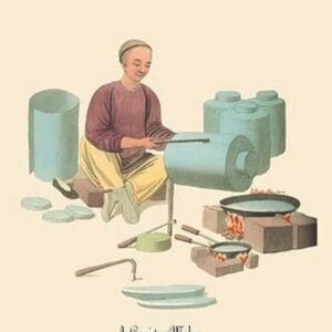 A Canister Maker by George Henry Malon - Art Print
