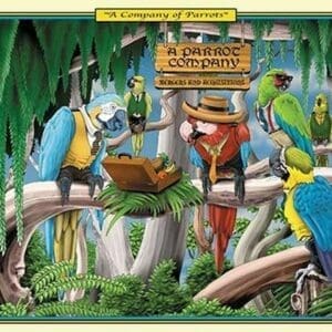 A Company of Parrots by Richard Kelly - Art Print