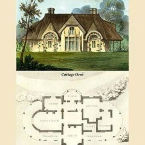 A Cottage Orne #2 by J. B. Papworth - Art Print