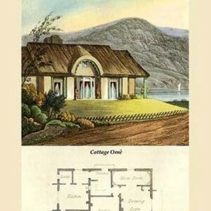 A Cottage Orne #4 by J. B. Papworth - Art Print