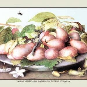 A Dish of Plums