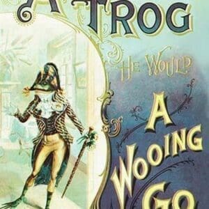 A Frog: A Wooing Go - Art Print