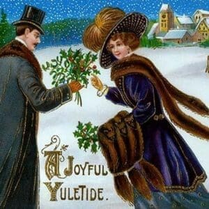 A Joyful Yuletide - Art Print