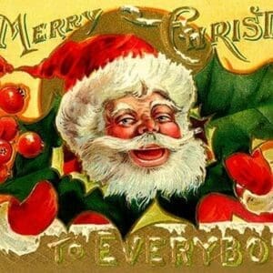A Merry Christmas to Everybody - Art Print