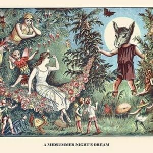 A Midsummer's Night's Dream by H. Sidney - Art Print
