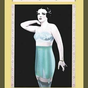A New-Type Corset Possessing Unequalled Fitting Qualities - Art Print