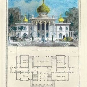 A Persian Pavilion by Richard Brown - Art Print