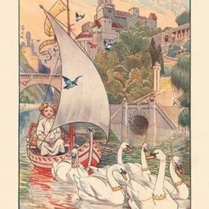 A Pleasant Voyage by H.M. Brock - Art Print