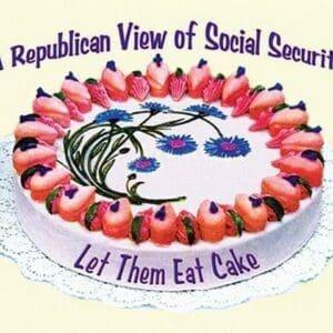 A Republican View of Social Security by Wilbur Pierce - Art Print