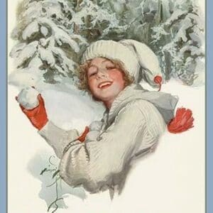 A Snowball's Chance by Wilbur Pierce - Art Print