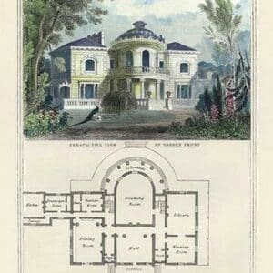 A Villa in the Roman Style by Richard Brown - Art Print