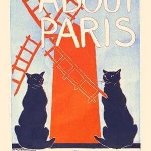 About Paris by Edward Penfield - Art Print