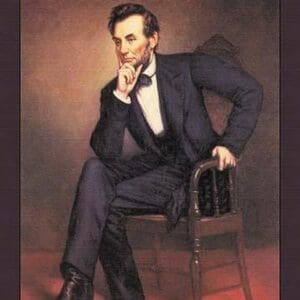 Abraham Lincoln by George P. Healy - Art Print