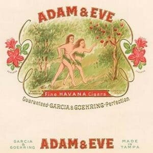 Adam & Eve - Art Print