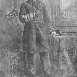 Admiral David G. Farragut by Frank Leslie - Art Print