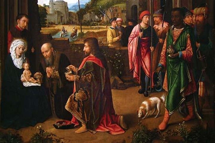 Adoration of the Magi by Gerard David #2 - Vintage Image Shop