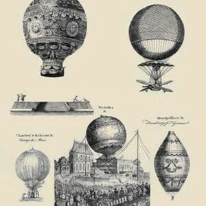 Air-balloons by Andrew Bell - Art Print