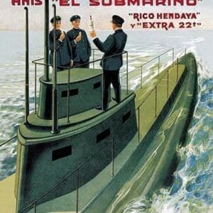 Anis 'El Submarino' - Art Print