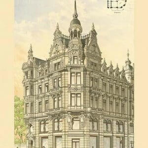 Apartments & Retail Shops - Dresden by Summershuh & Rumpel - Art Print