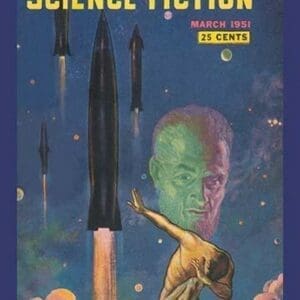 Astounding Science Fiction: Space Fear - Art Print