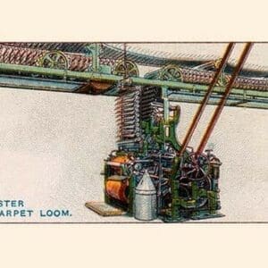 Axminster Carpet Loom - Art Print