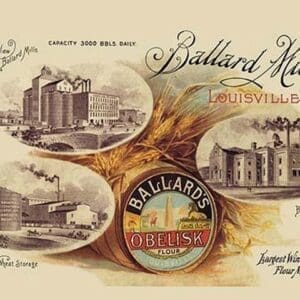 Ballard's Obelisk Flour - Art Print