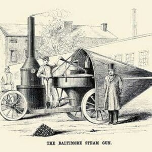 Baltimore Steam Gun - Art Print