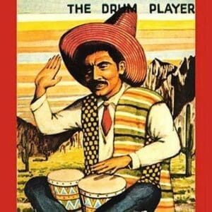 Battery Operated Mexicali Pete; The Drum Player - Art Print