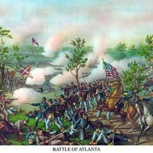Battle of Atlanta - Art Print