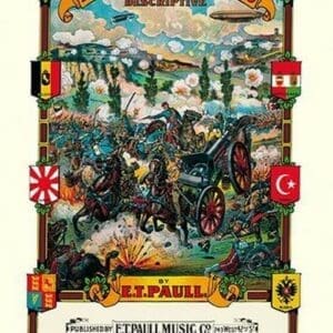 Battle of the Nations: March Descriptive by E.T. Paull - Art Print