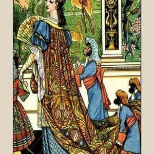 Beauty and the Beast - Beauty by Walter Crane - Art Print