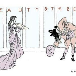 Beauty and the Beast - The Bow by Walter Crane - Art Print