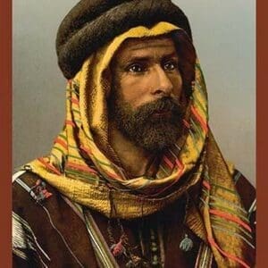 Bedouin Chief of Palmyra by Detroit Photographic Company - Art Print