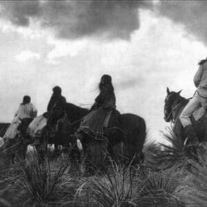 Before the Storm by Edward S. Curtis - Art Print
