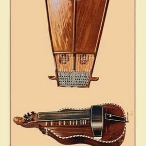 Bell-Harp and Hurdy Gurdy by Theodore Thomas - Art Print