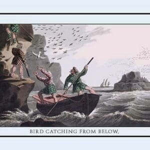 Bird Catching From Below by J.H. Clark - Art Print