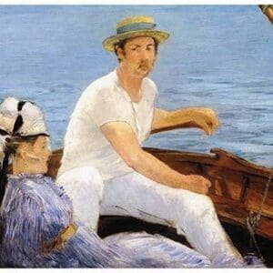 Boating by Edouard Manet - Art Print