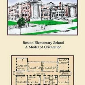 Boston Elementary School by Geo E. Miller - Art Print