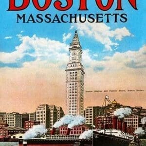 Boston Massachusetts - Art Print