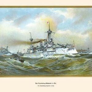 Brandenburg Squadron at Sea by G. Arnold - Art Print