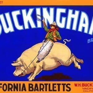 Buckingham California Bartletts - Art Print