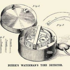Buerk's Watchman's Time Detector - Art Print