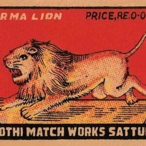 Burma Lion - Art Print