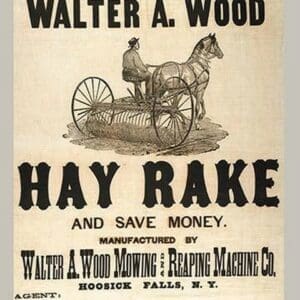 Buy the Walter A. Wood Hay Rake - Art Print